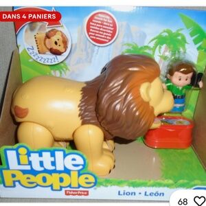 Fisher-Price Little People 🦁Lion Figure Playset with Sounds